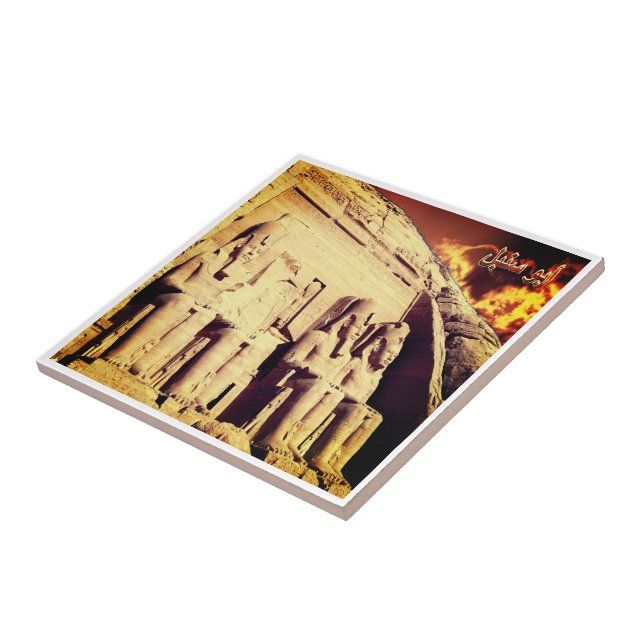 zEG023 ASSUAN, Egito, Abu Simbel, África, (Lateral)