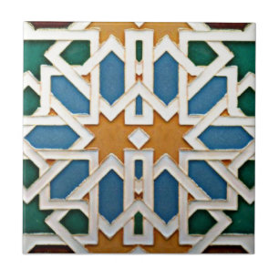 Zelligle argelino Modelo 4 Azulejo cerâmico