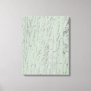 "Zen Bamboo I" Canvas
