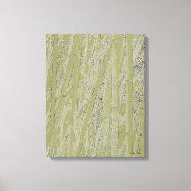 'Zen Bamboo II' Impressão em Tela Enrolada