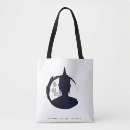 Zen Citação: Sabedoria e Meditação Tote Bag