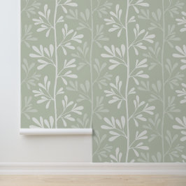 Zen Garden Stems XL12 mínimo branco botânico