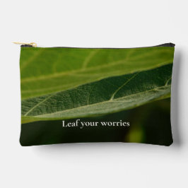 Zen Leaf Impressão Cut Sew Bag - Bolsa de inspiraç