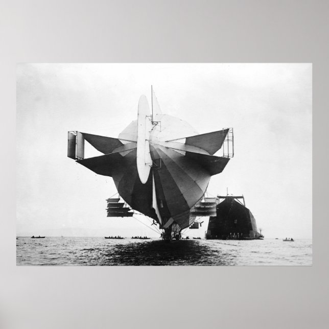 Zeppelin Airship Poster (Frente)