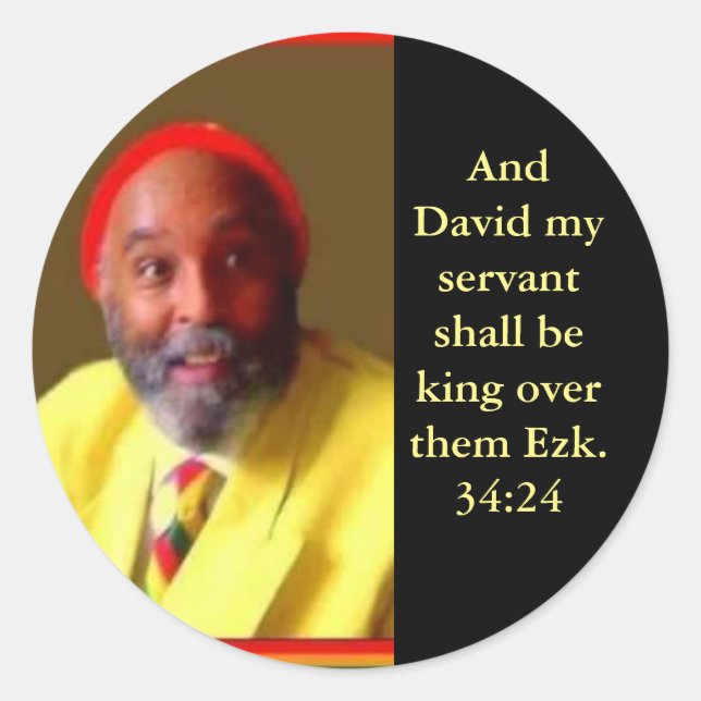 Zere Yacob Ezekiel 37 adesivos (Frente)