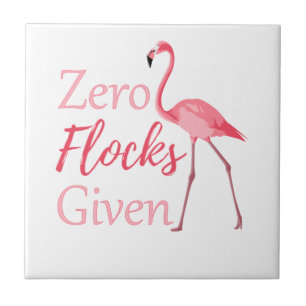Zero Flocks Dada Engraçado Flamingo