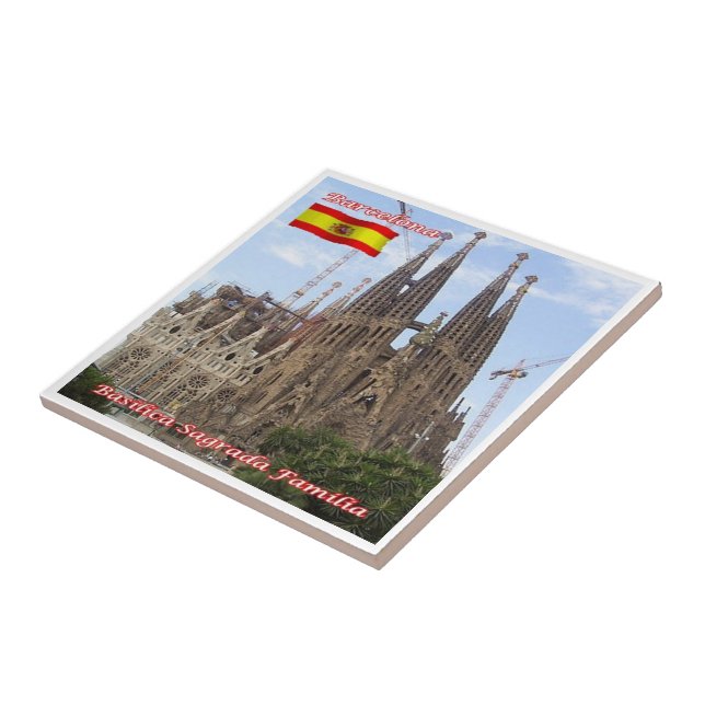 zES013 BARCELONA Basilica Sagrada Família, (Lateral)