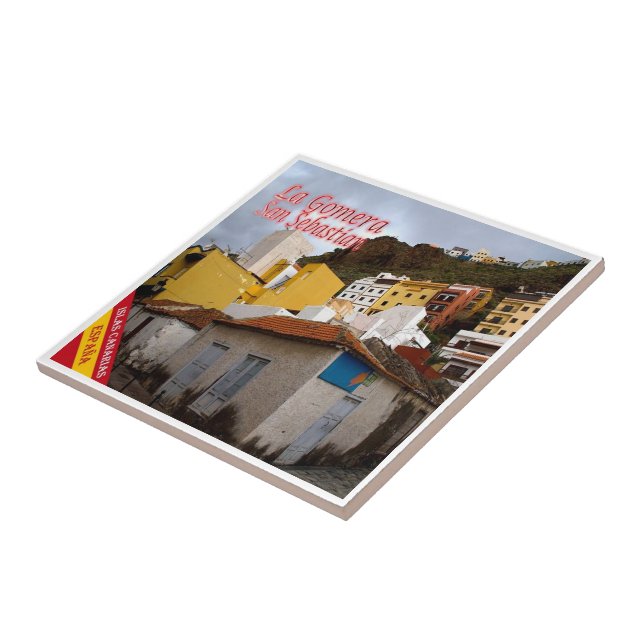 zES076 LA GOMERA SAN SEBASTIAN, Espanha, (Lateral)