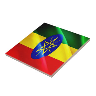 zET002 ETIÓPIA, bandeira de acendimento, África,