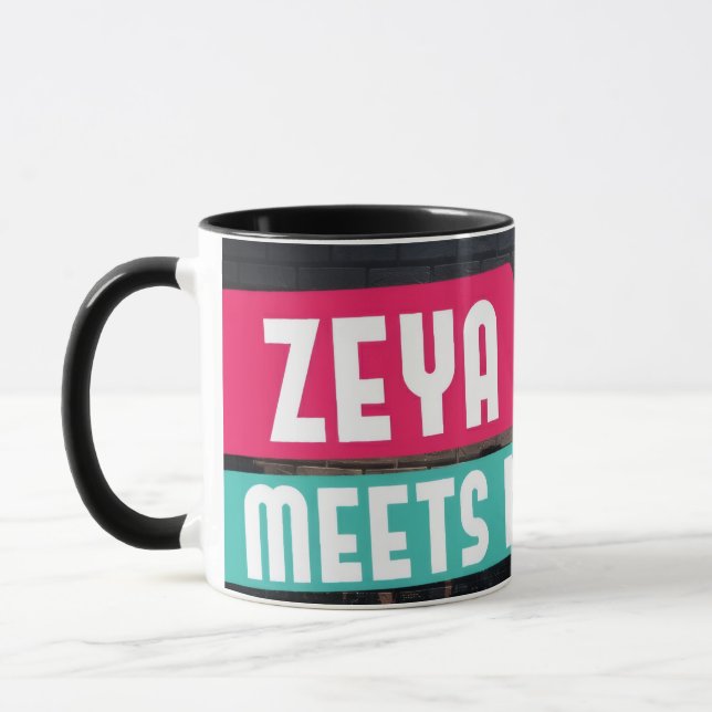 Zeya Encontra Caneca de NY (Esquerda)
