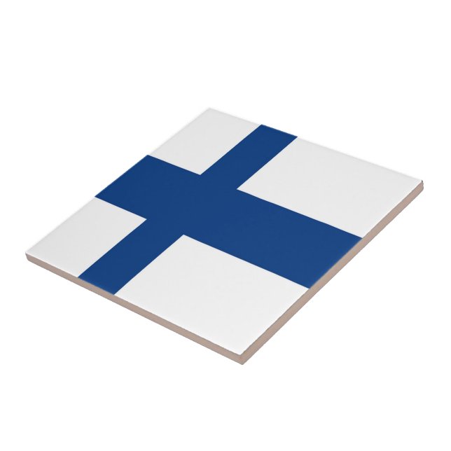 zFI001 FINNISH FLAG, Finlândia, (Lateral)