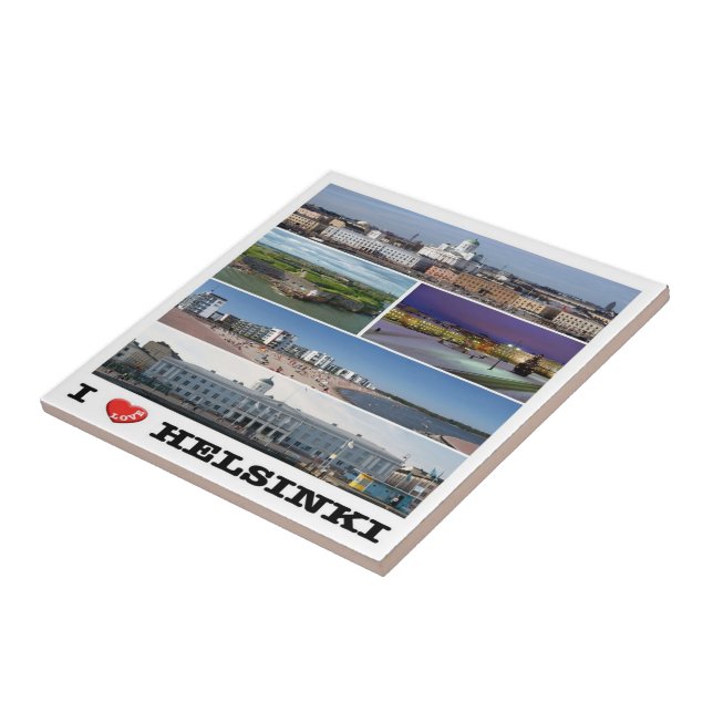 zFI005 HELSINKI "I Love" Finlândia, (Lateral)