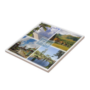 zFJ003 FIJI, Mosaico, Oceania,