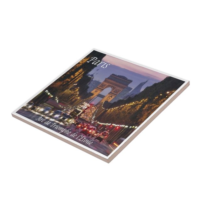 zFR064 ARC DE TRIOMPHE, Paris, França, (Lateral)