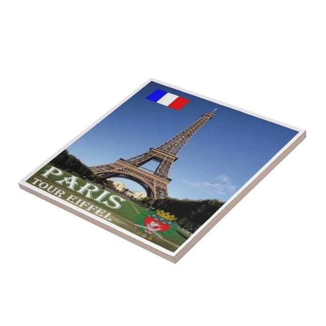 zFR067 EIFFEL TOWER Paris, França (Lateral)