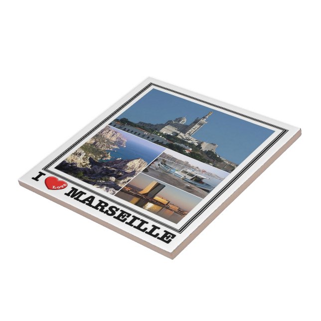 zFR139 MARSEILLE "I Love", França, (Lateral)