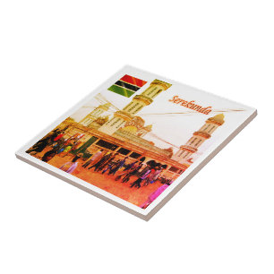 zGM007 SEREKUNDA, Gâmbia, Mesquita de Bundung,