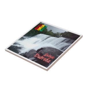 zGN005 DUBREKA FALLS, Guiné, África,