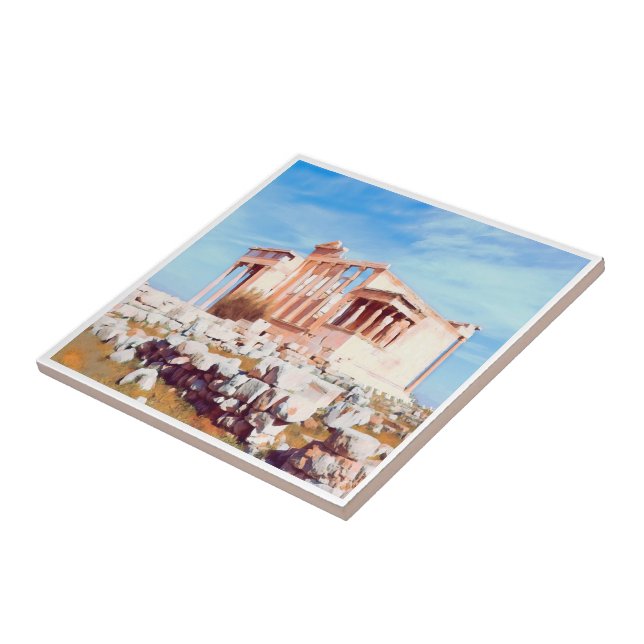 zGR008 ATENAS, Acrópole, Grécia, (Lateral)