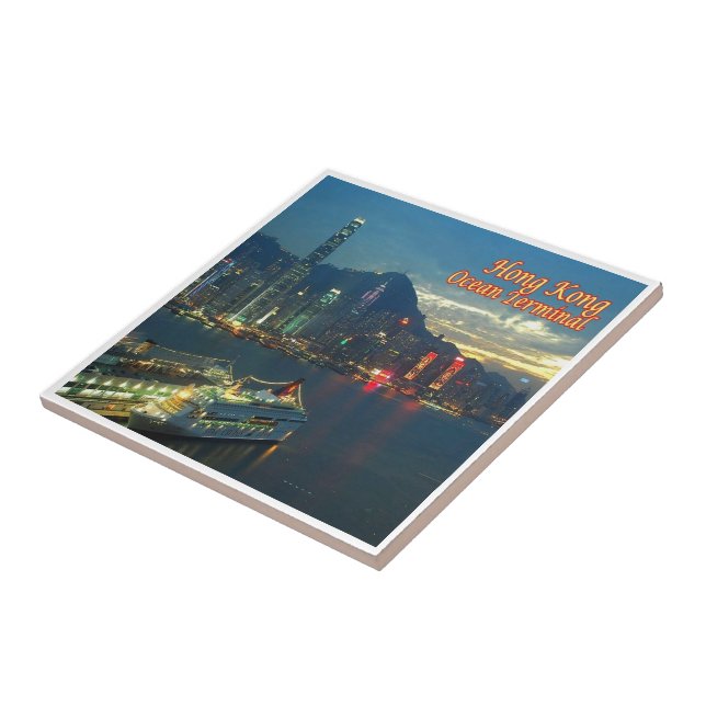 zHK009 OCEAN TERMINAL Hong Kong, Ásia, (Lateral)