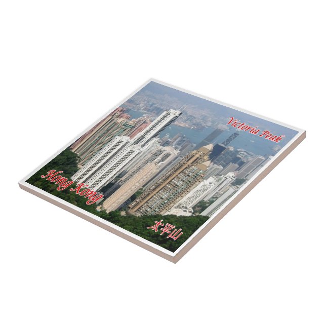 zHK014 VICTORIA PEAK Hong Kong, Ásia, (Lateral)