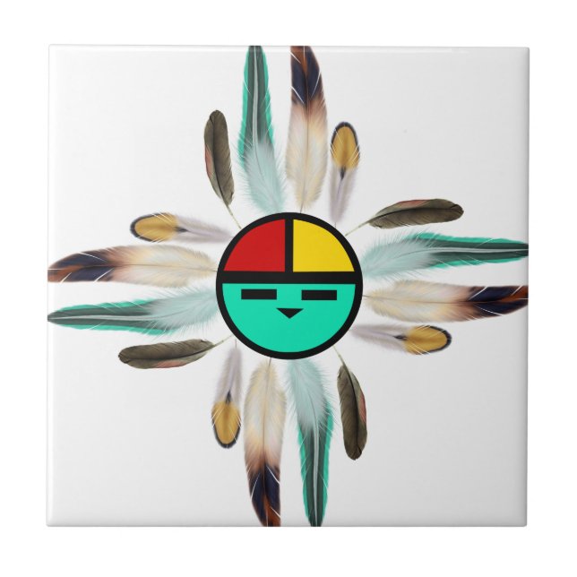 Zia Sun Deus com Penas (Frente)