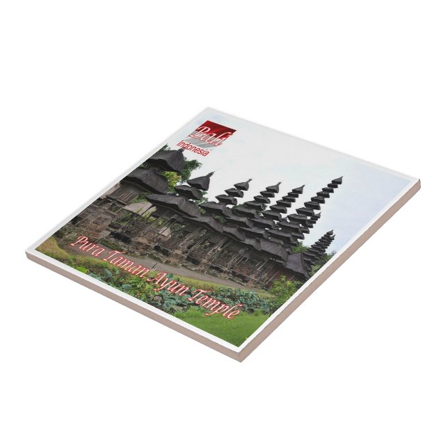 zID019 PURA TAMAN AYUN Temple, Bali, Indonésia (Lateral)