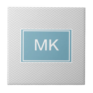 Ziguezague cinzento simples