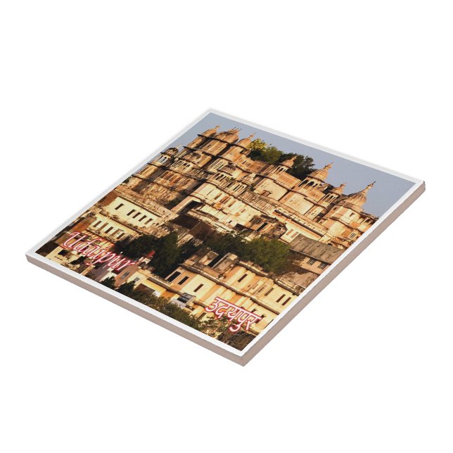 zIN016 UDAIPUR City Palace, Índia, Ásia (Lateral)