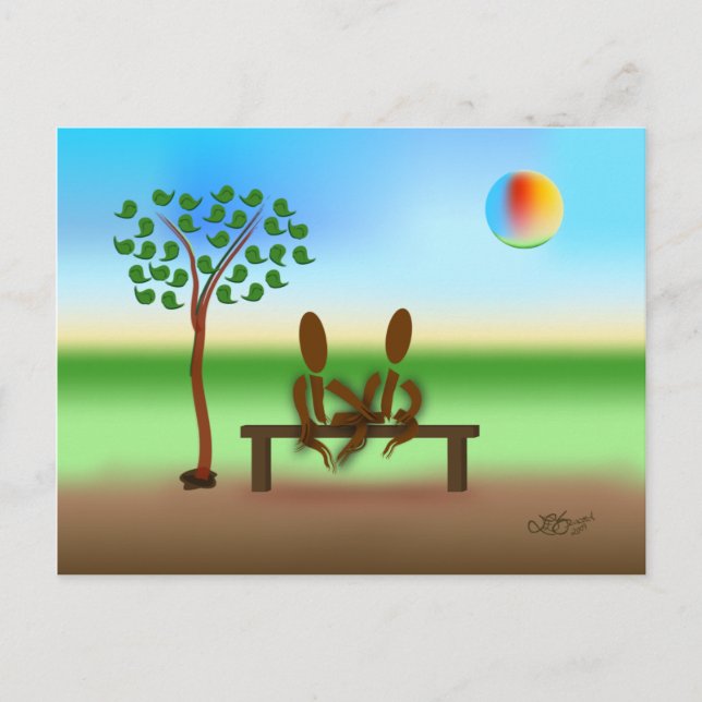 Zinglees~Um cartão postal do momento (Frente)