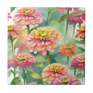 Zinnia Floral de Molho