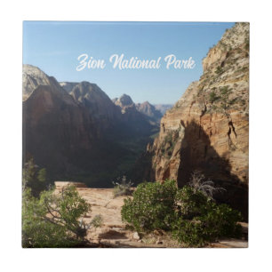 Zion a partir da Trilha Angels Landing Parque Naci