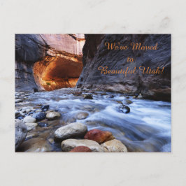 Zion estreita, novo anúncio de endereço