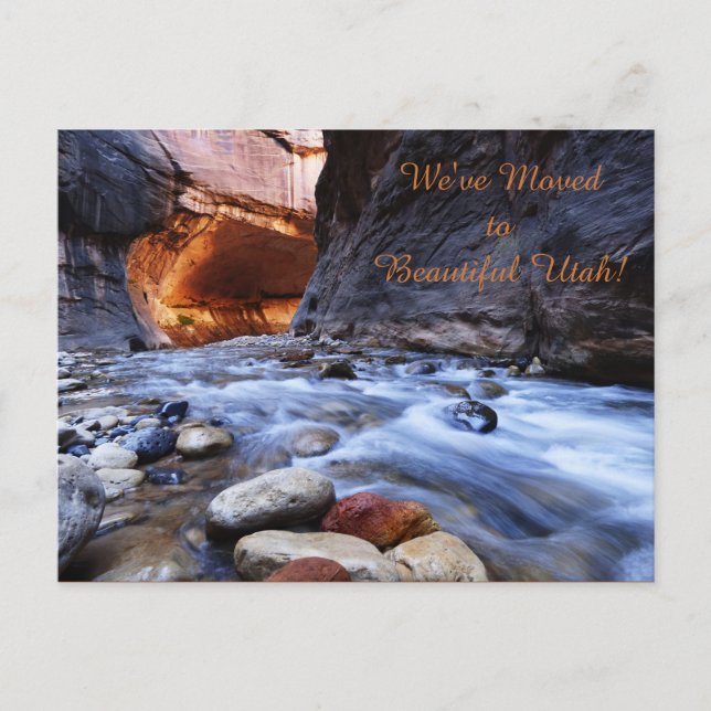 Zion estreita, novo anúncio de endereço (Frente)