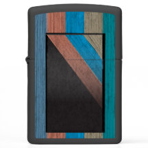 Zippo com um design anamórfico do furo