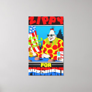 Zippy para o presidente Canvas