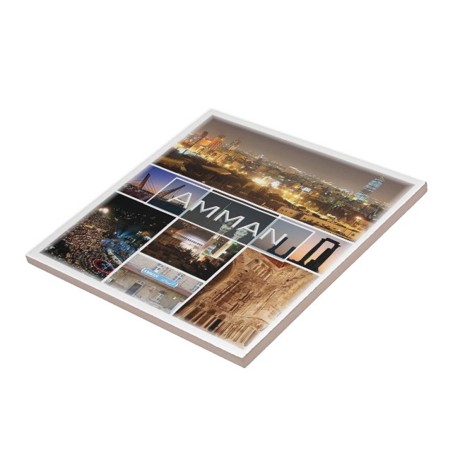 zJO005 AMMAN panorama, Jordânia, Ásia, (Lateral)