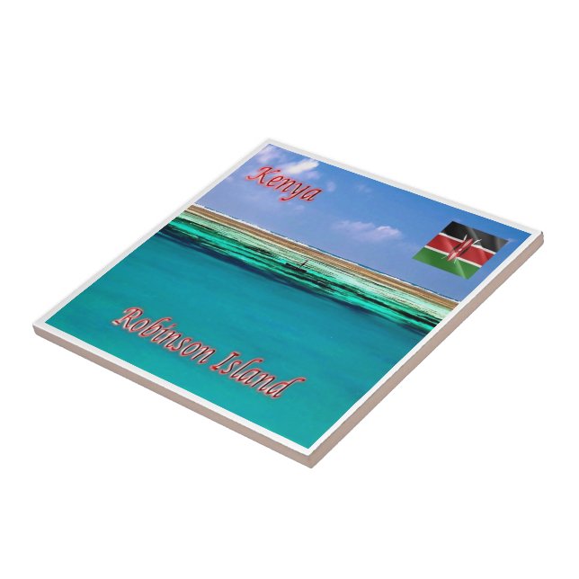 zKE021 KENYA, Ilha Robinson, África (Lateral)