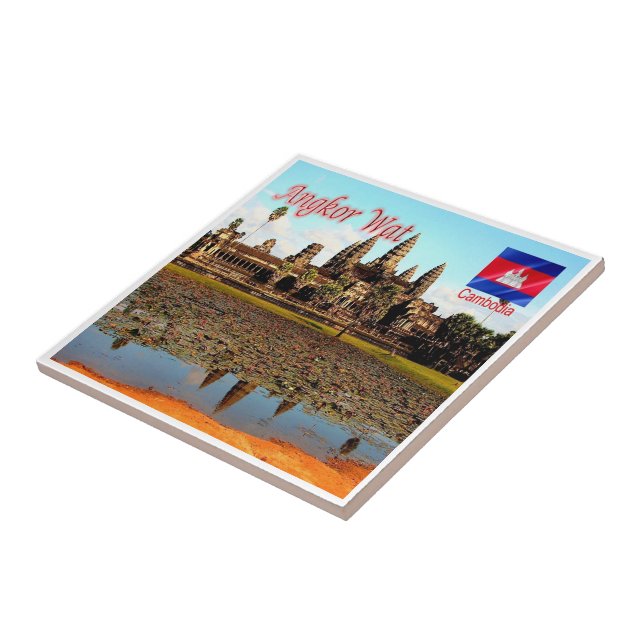 zKH005 ANGKOR WAT, Camboja, Ásia, (Lateral)