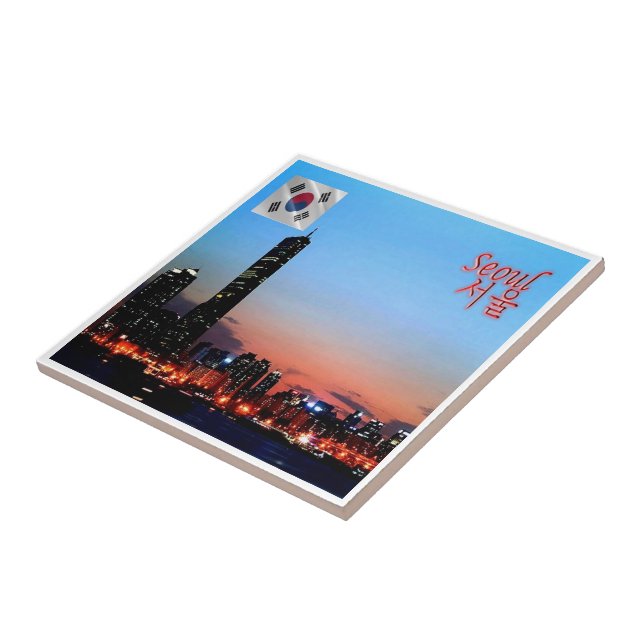 zKR005 SEOUL à noite, Coreia do Sul, Ásia, (Lateral)