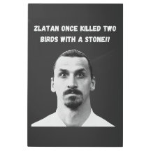 Zlatan Ibrahimović Icônico impressão