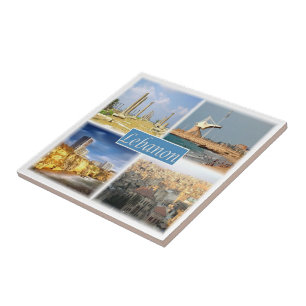 zLB005 Líbano, mosaico, Ásia,