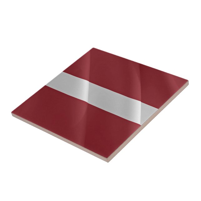 zLV002 LETÓNIA Waving FLAG, (Lateral)