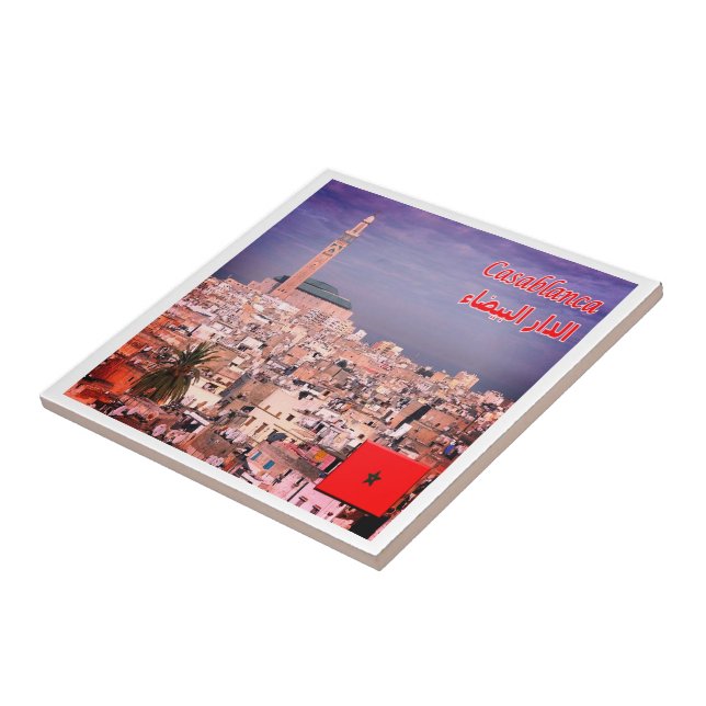 zMA005 CASABLANCA, Marrocos, África, (Lateral)