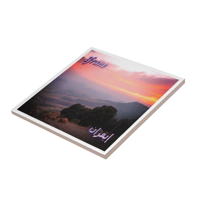 zMA009 IFRANE, Landscape, Marrocos, África, (Lateral)