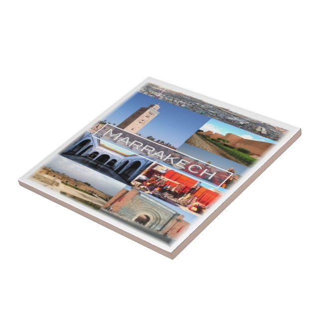 zMA015 MARRAKECH, Marrocos, África, (Lateral)