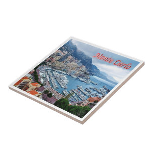 zMC018 MONTE CARLO Panorama, Mônaco,