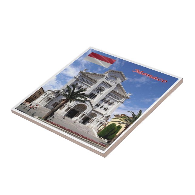 ZMC038 MONACO, Catedral de Notre-Dame-Immacu (Lateral)