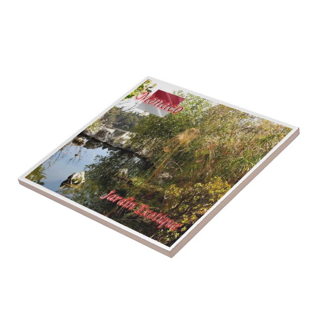 zMC045 EXOTIC GARDEN, Mônaco, (Lateral)