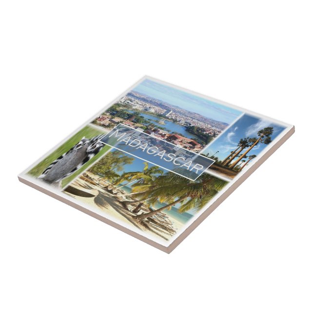 zMG014 MADAGASCAR, Antananarivo, África (Lateral)